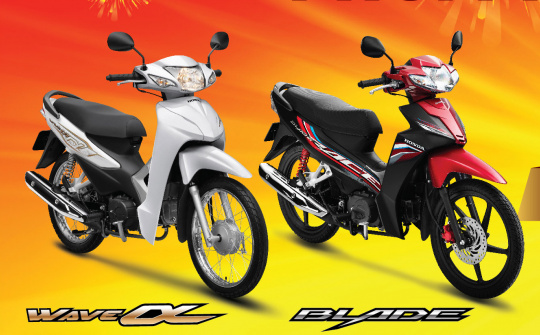 Hơn 2.000 xe Wave Alpha quà tặng cuối năm chờ khách hàng may mắn