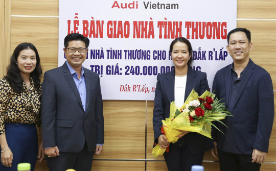 Audi chung tay hỗ trợ từ thiện tại tỉnh Đắk Nông