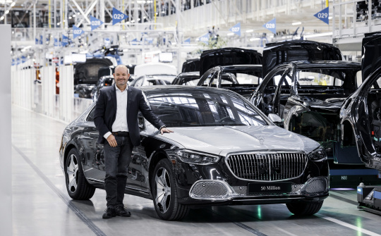 Mercedes-Benz cán mốc 50 triệu xe xuất xưởng trong vòng 75 năm qua