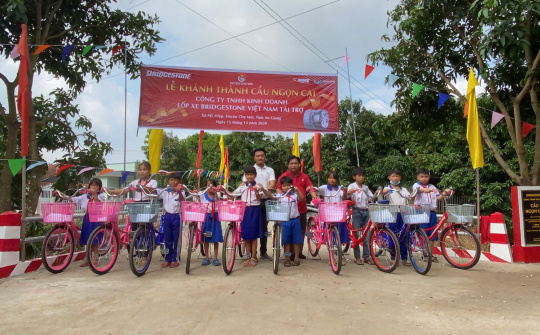 Bridgestone triển khai dự án “Chiếc cầu nối nhịp tri thức” vì cộng đồng