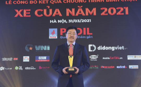 Honda City đạt giải "Mẫu xe hạng B được yêu thích nhất năm 2021"