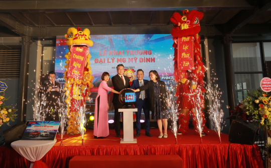 MG khai trương liên tiếp 4 đại lý 3S trên toàn quốc