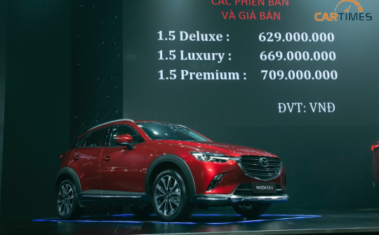 Giá lăn bánh Mazda CX-3 2021 tại Hà Nội và TP.HCM