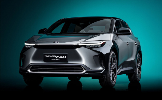 Toyota bZ4X - Chiếc xe điện đầu tiên của hãng xe Nhật