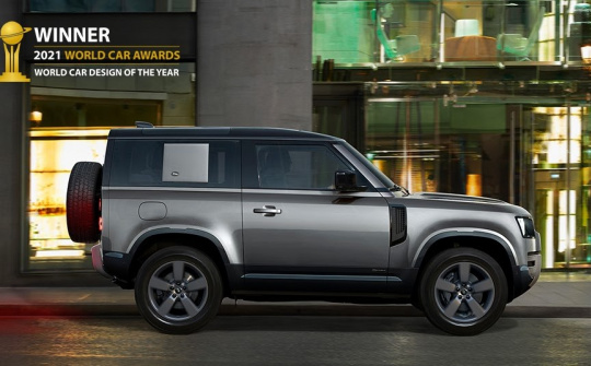 Land Rover Defender giành được giải thưởng "Thiết kế năm 2021"