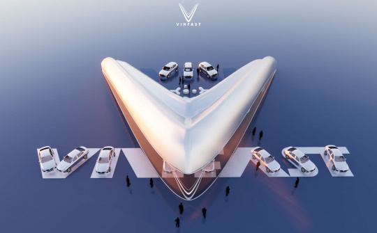 VinFast công bố giải nhất trong cuộc thi thiết kế showroom với gần 1.000 tác phẩm