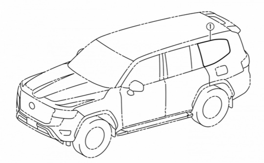 Rò rỉ bản vẽ thiết kế Toyota Land Cruiser hoàn toàn mới