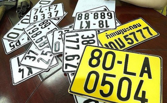 Dùng biển số xe giả có bị xử lý hình sự không?