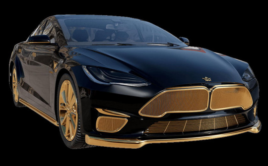 Chiếc xe đắt nhất của Tesla sẽ được mạ vàng, giá ngang siêu xe