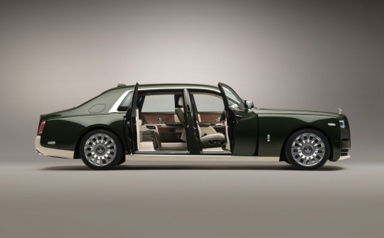 Rolls-Royce tiết lộ những chi tiết đắt giá trên phiên bản Bespoke Phantom Oribe