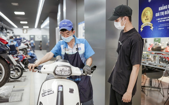 Piaggio Việt Nam tăng thời gian bảo hành lên 5 năm