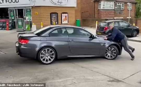 Trộm 'thổi bay' xe BMW trong tíc tắc, chủ xe ngăn chặn suýt mất mạng