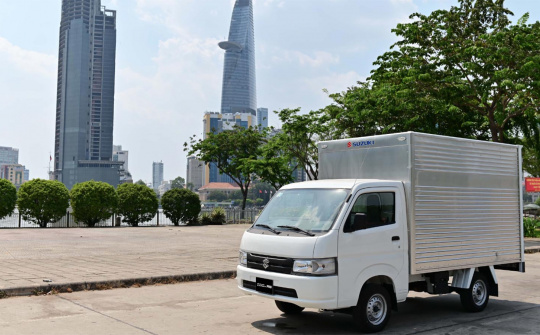 Nhu cầu phức tạp mùa giãn cách trở nên đơn giản nhờ xe tải nhẹ Suzuki Carry Pro