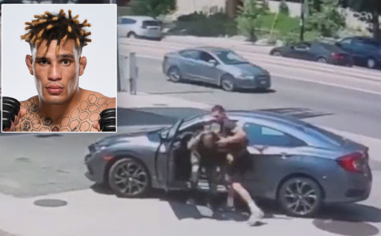 Trộm ô tô số "nhọ" gặp phải võ sĩ UFC, nổ máy lùi xe mà không thoát