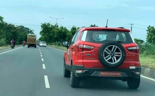 Lộ diện thêm hình ảnh Ford EcoSport 2022 mới