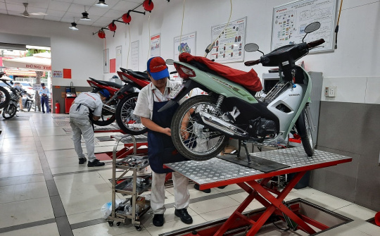 Một số phụ tùng xe máy cần được thay đúng định kỳ