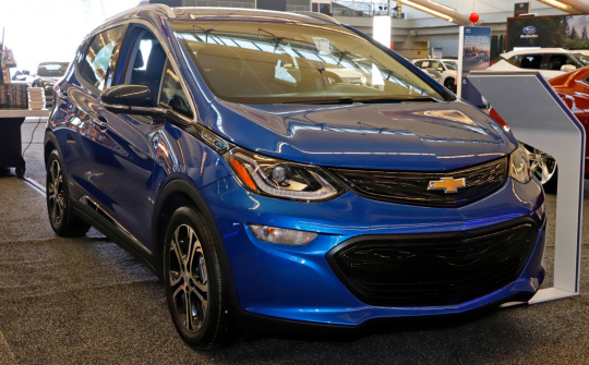 GM mở rộng triệu hồi xe Chevrolet Bolt
