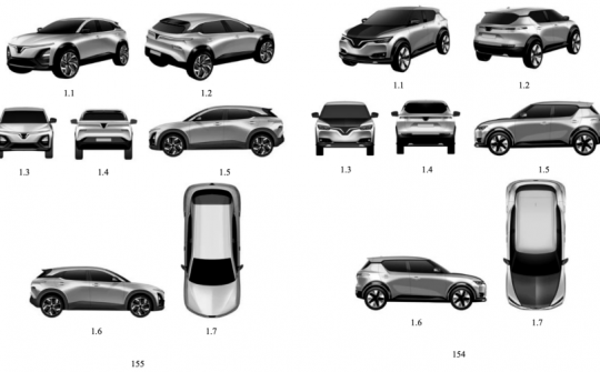 VinFast tiếp tục lộ diện 2 mẫu xe điện mới: phân khúc hút khách, kiểu dáng bắt mắt