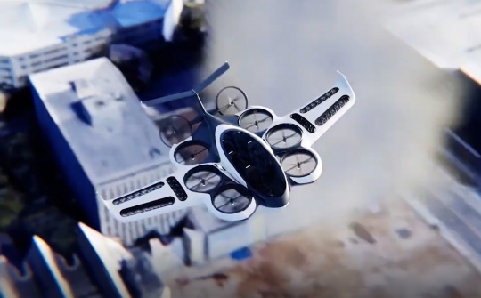 Taxi bay của Mỹ có thể chở tới 9 hành khách