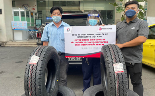 Bridgestone Việt Nam góp sức cùng cộng đồng phòng chống dịch COVID-19