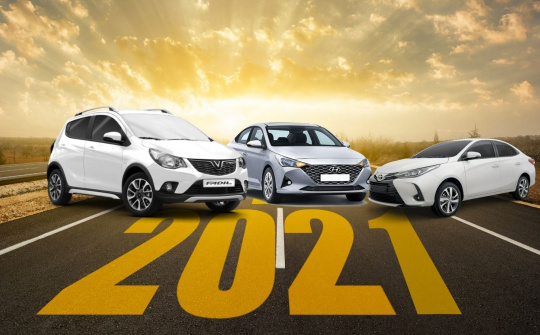 Xe bán chạy nhất năm 2021: 6 lần đứng đầu toàn thị trường