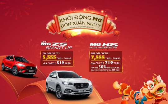 MG Việt Nam triển khai chương trình ưu đãi đặc biệt đón xuân