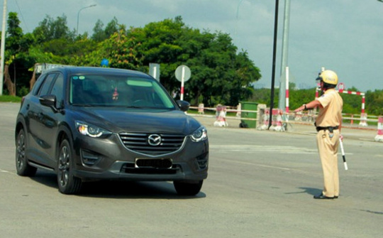 Những lỗi vi phạm dễ bị phạt dịp Tết mà các tài xế cần chú ý