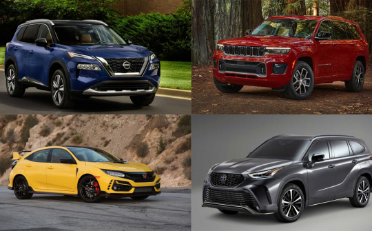 Top 10 xe bán chạy nhất nước Mỹ năm 2021: Xe bán tải vẫn "vô địch"