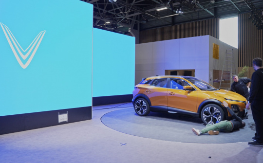 VinFast trở lại Paris Motor Show 2022 với dải xe điện