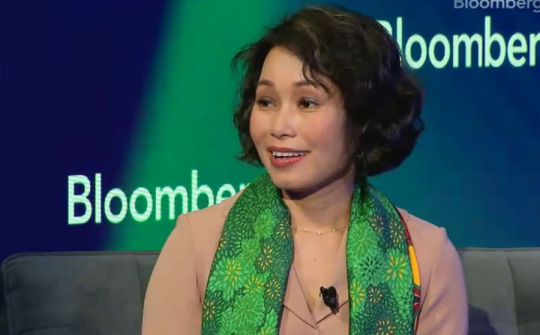 Lãnh đạo VinFast nêu lí do đầu tư vào Mỹ tại Hội nghị đầu tư toàn cầu của Bloomberg