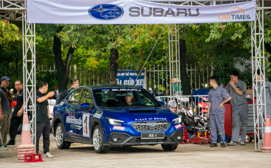 Trải nghiệm công nghệ và thưởng thức lái xe mạo hiểm trên xe Subaru