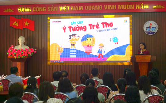 Honda Việt Nam khởi động sân chơi “Ý tưởng trẻ thơ” năm thứ 13