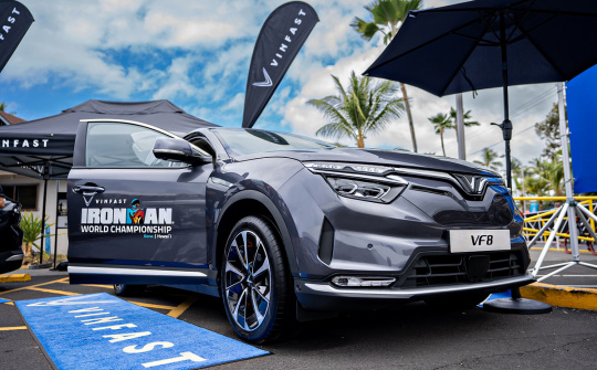 VinFast trở thành đối tác cao cấp nhất của IRONMAN Bắc Mỹ từ 2023