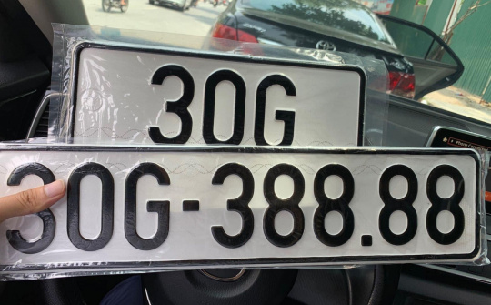 Đấu giá biển số đẹp ô tô: Thế nào là “biển đẹp”?