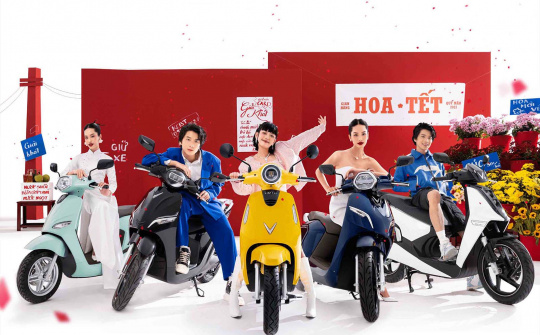 Cơ hội nhận ngay ưu đãi lên đến gần 35 triệu đồng khi mua xe máy điện VinFast