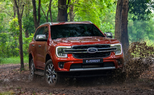 Ford Everest 2023 ra mắt khu vực Đông Nam Á, mở màn tại Bangkok Motor Show