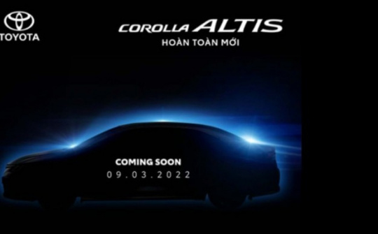 TRỰC TIẾP: Toyota Corolla Altis hoàn toàn mới ra mắt Việt Nam