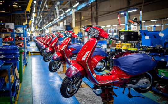 Piaggio Việt Nam được vinh danh tại Giải thưởng Rồng Vàng 2022