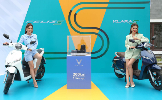 VinFast ra mắt 5 xe máy điện, đi 200km với 1 lần sạc, giá từ 22 triệu đồng