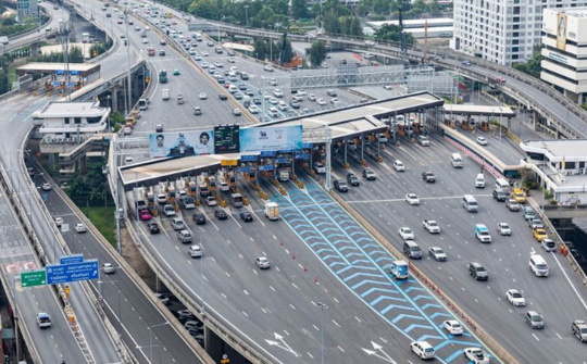 Ngỡ ngàng với Trạm thu phí không dừng ở Thái Lan