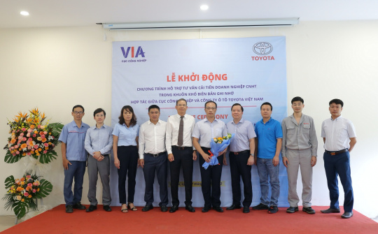 Toyota Việt Nam và Bộ Công Thương hỗ trợ, tư vấn cải tiến công nghiệp hỗ trợ