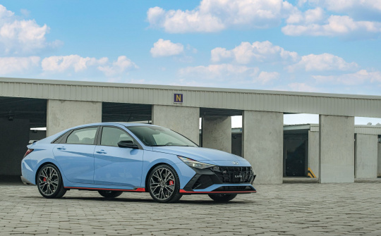 Hyundai Elantra N trình làng Việt Nam, trưng bày tại các đại lý cho khách hàng trải nghiệm