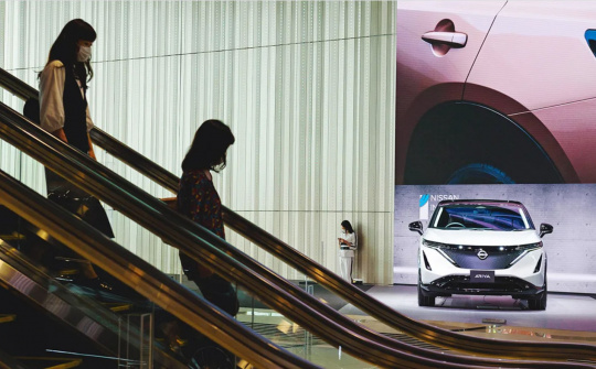Các hãng xe Nhật có nguy cơ bị “bỏ lại phía sau” trong “cuộc đua” xe điện
