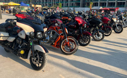 1.500 xe Harley-Davidson hội tụ tại một sự kiện ở Tp.HCM