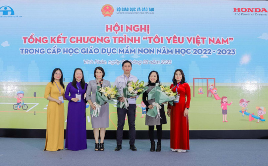 Honda triển khai chương trình “Tôi yêu Việt Nam” trong giáo dục mầm non như thế nào?