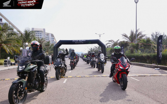 Honda Biker Day vừa diễn ra với sự tham gia của hàng trăm tay lái từ ba miền