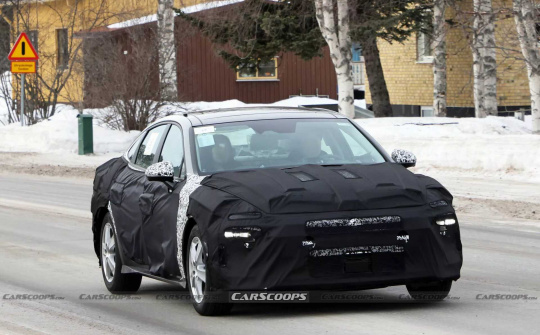 Hyundai Sonata 2024 rò rỉ thêm thông tin: trang bị dẫn động 4 bánh toàn thời gian và màn hình cỡ lớn