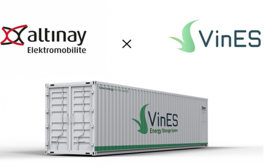 VinES hợp tác với Altinay Elektromobilite cung cấp giải pháp lưu trữ năng lượng tại Thổ Nhĩ Kỳ