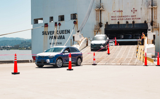 Lô xe tiếp theo của VinFast cập bến thị trường Mỹ