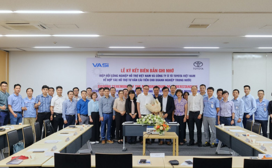 Toyota Việt Nam và VASI khởi động dự án hỗ trợ doanh nghiệp trong nước